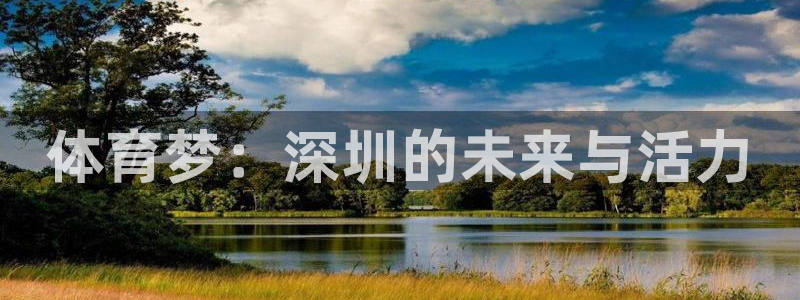 意昂5Kgame2登录：体育梦：深圳的未来与活力
