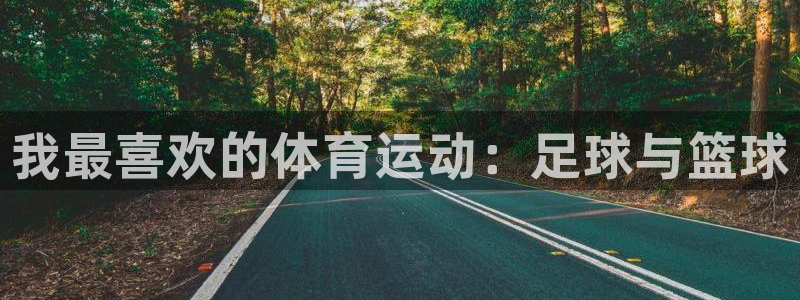 意昂5Kgame3登录：我最喜欢的体育运动：足球与篮球